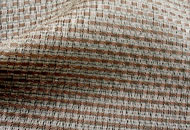 Gingham Bronze Designer Textile Shades